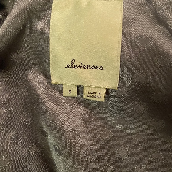 Anthropologie Elevenses Faux fur Bristol jacket - Picture 6 of 8